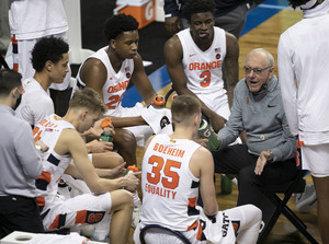 Cole Swider, Benny Williams and Symir Torrence highlight Syracuse's 2021 team. 